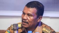 Kadsitrik Makimi kepala distrik makimi wendelinus bere lakukan evaluasi dana desa