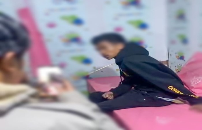 foto korban penyerangan oleh OTK di Dogiyai